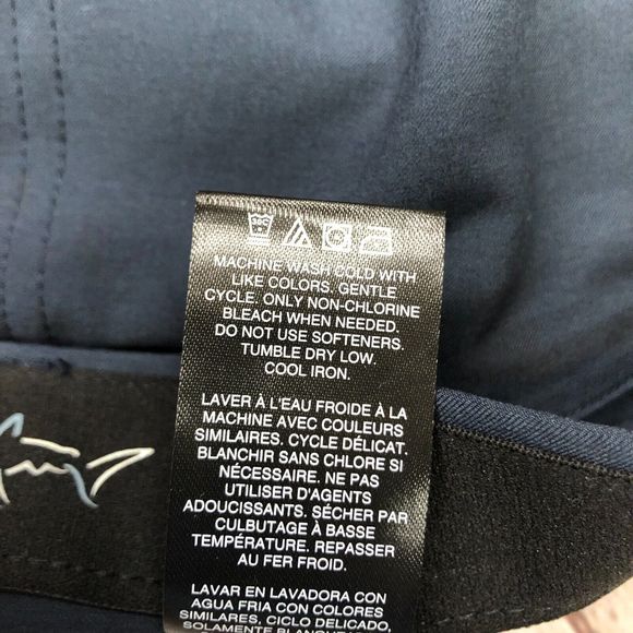 Greg Norman Men Flat Front Chino Golf Pants Size 36x32 Blue Polyester M128 -19 - Picture 9 of 15